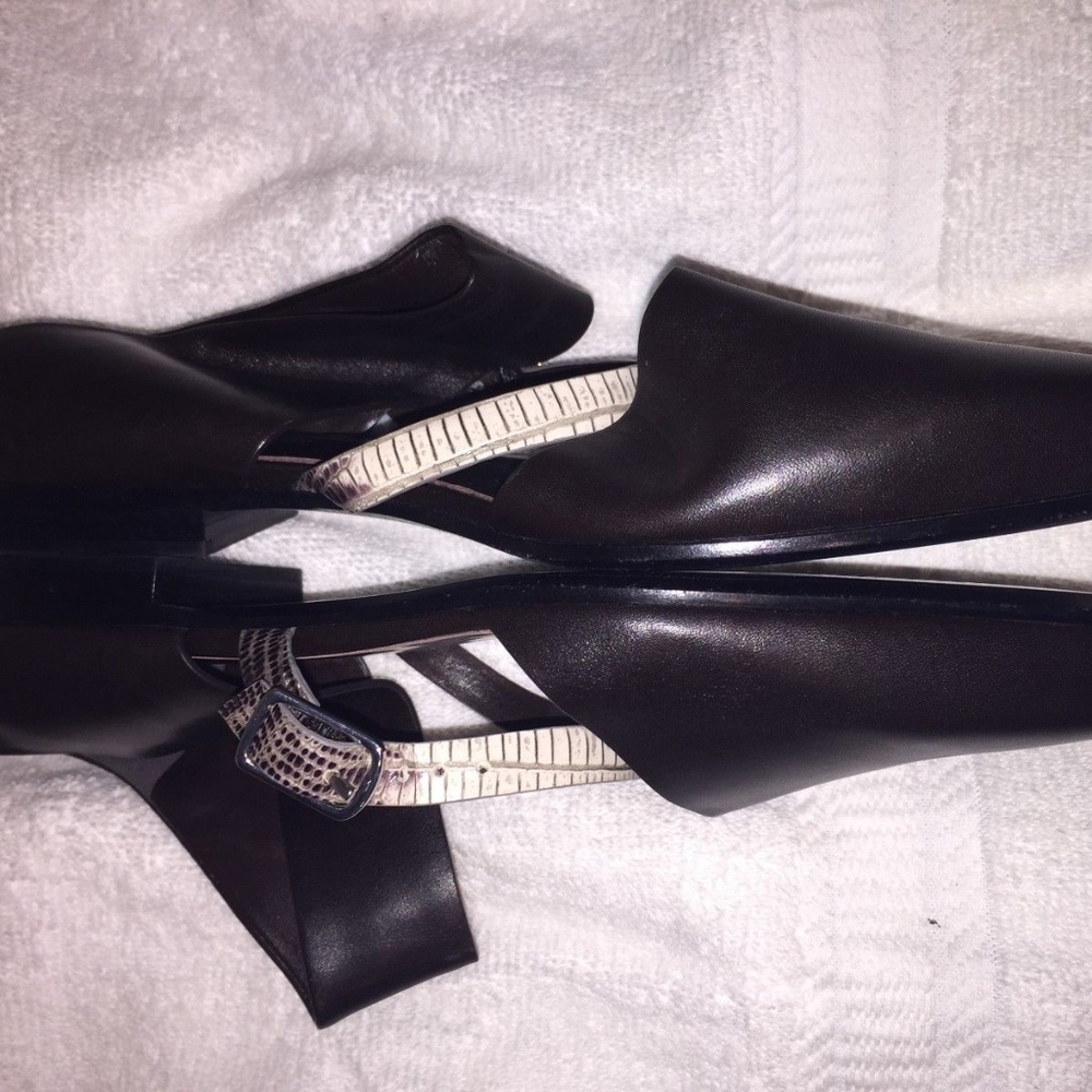 ALEXANDER WANG BENOIT Dark Brown Flats Size 37